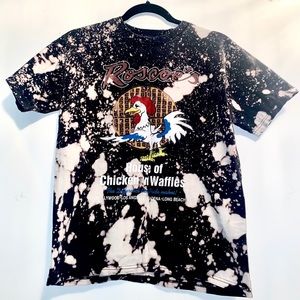 Tie Dye “Roscoes Chicken ‘n Waffles” T-shirt